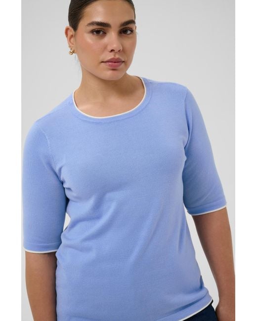 Kaffe Blue Pullover Kclizzy