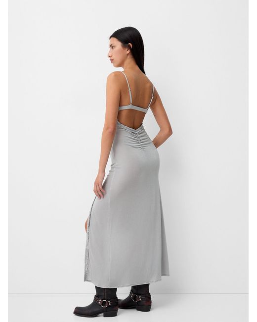 Bershka White Kleid