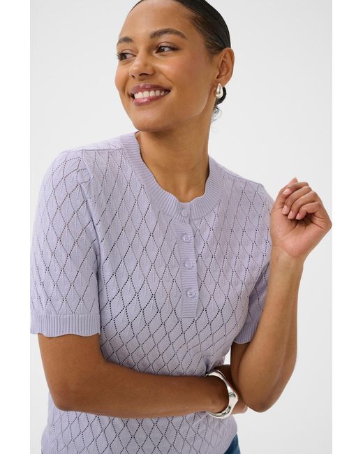 Kaffe White Pullover
