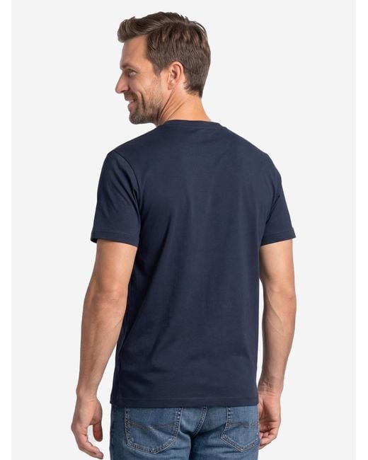 Lerros Shirt Basic in Blue für Herren