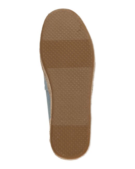 TOMS Blue Espadrilles