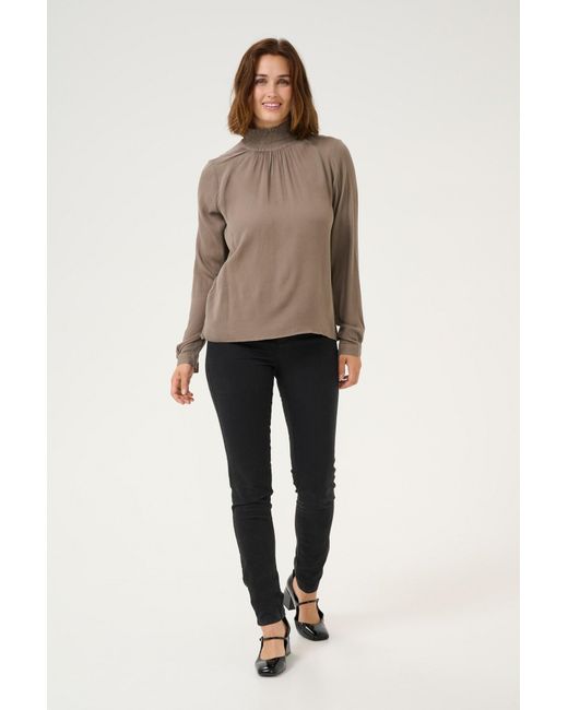 Kaffe Brown Bluse Trine