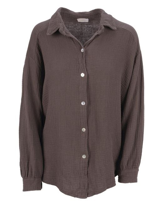 Seasons of April Brown Bluse Sasha