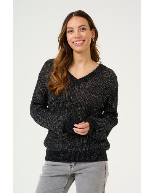 Cream Black Pullover Cr Lyra
