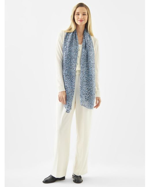 Codello Blue Schal Leomuster
