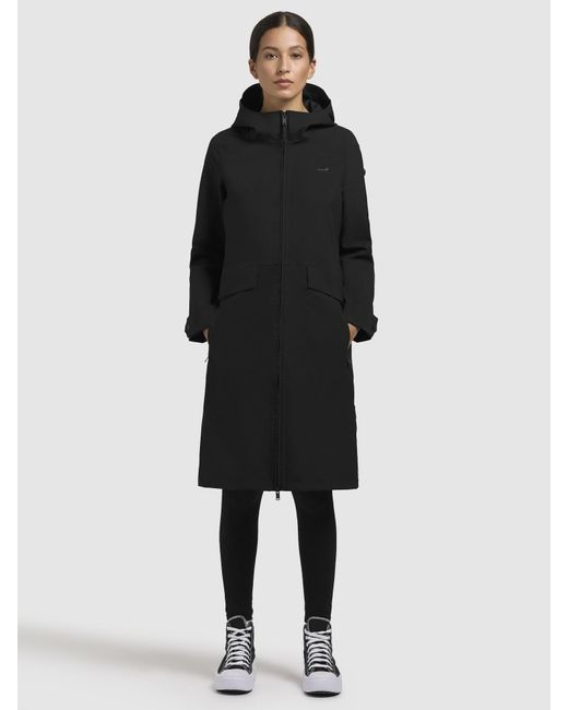 Khujo Black Mantel 'Femke'
