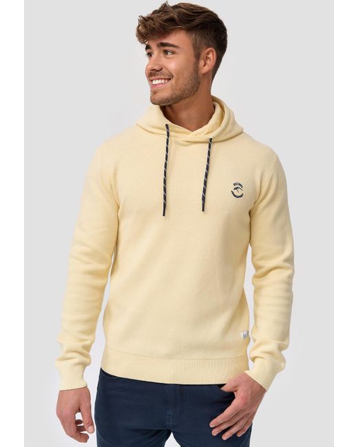 INDICODE Pullover in Natural für Herren
