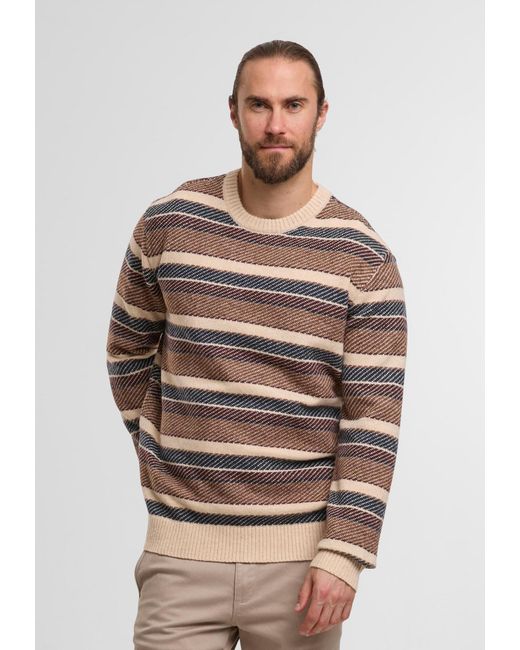 INDICODE Pullover Penn in Brown für Herren
