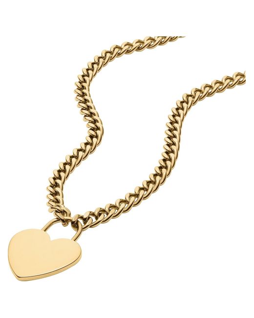 Fossil Metallic Kette