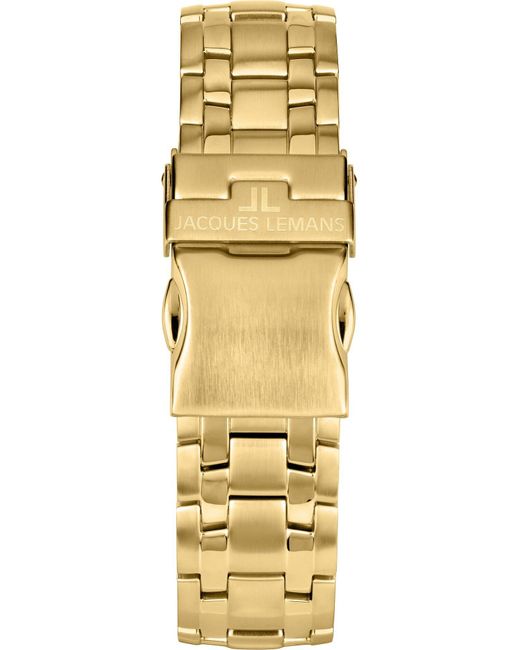 Jacques Lemans Uhr in Metallic für Herren