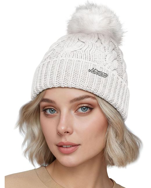 Neverless White Mütze Model 36943