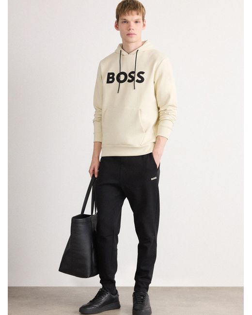 Boss Sweatshirt Soody Zone 10 in White für Herren