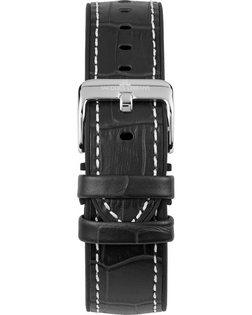 Jacques Lemans Uhr in Black für Herren