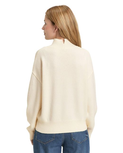Tom Tailor White Pullover