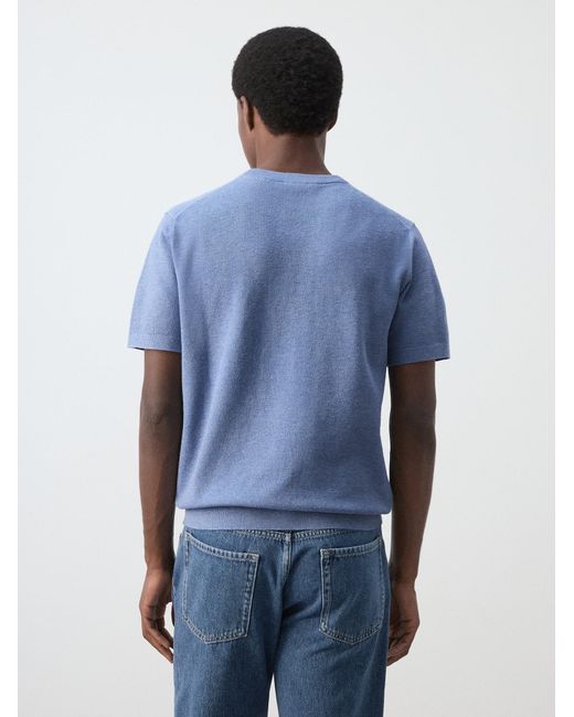 Mango Pullover Andrew in Blue für Herren
