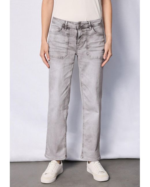 STREET ONE STUDIO Gray Jeans