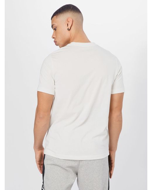 Nike T-shirt 'club' in White für Herren