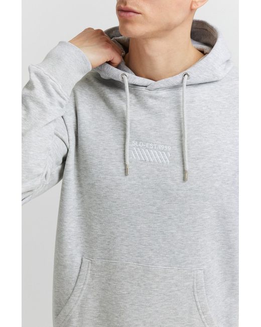 Solid Sweatshirt Rubin in Gray für Herren