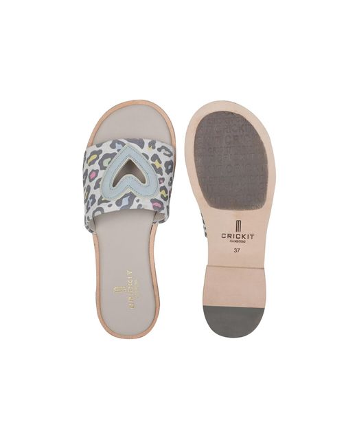 CRICKIT White Sandale Roda