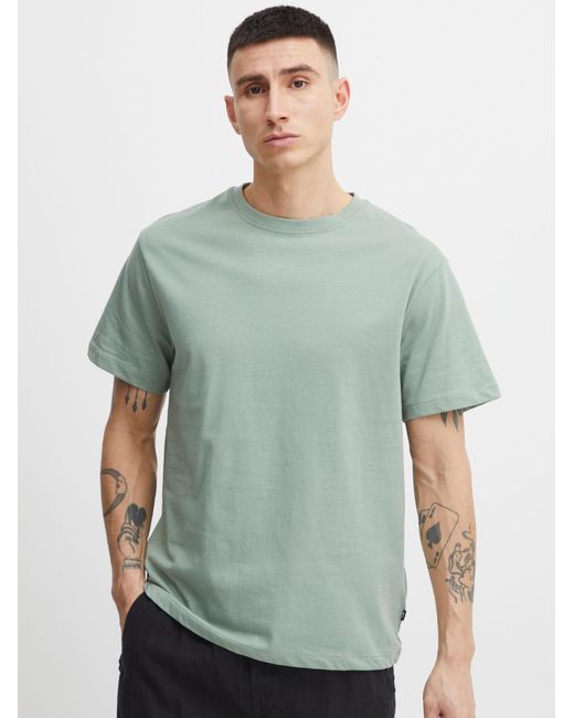 Solid T-Shirt Cadel in Green für Herren