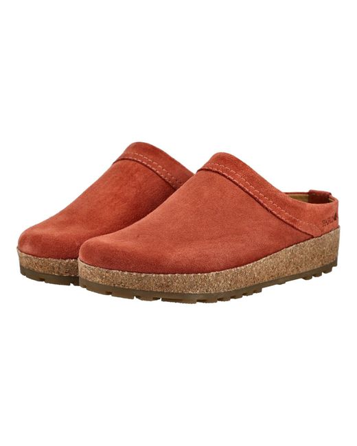 Haflinger Red Pantolette