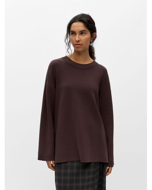 Object Brown Pullover Objreynard