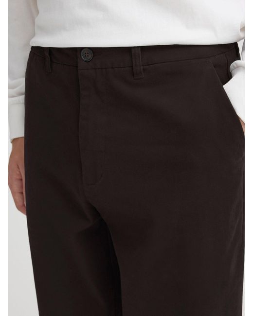 Solid Chinohose Sdtate in Black für Herren