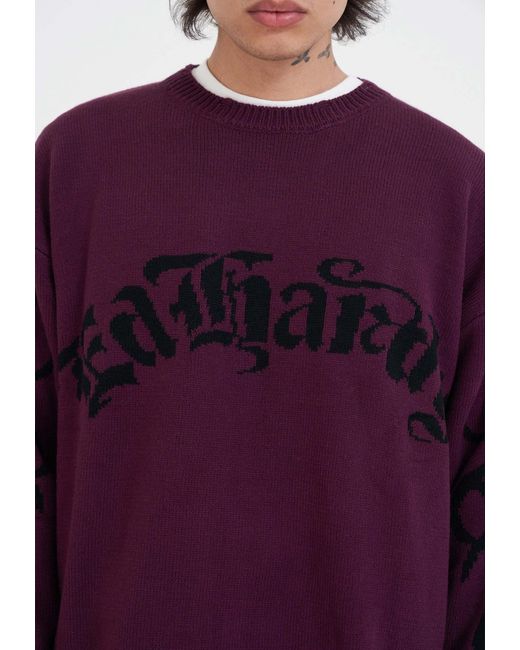 Ed Hardy Pullover in Purple für Herren