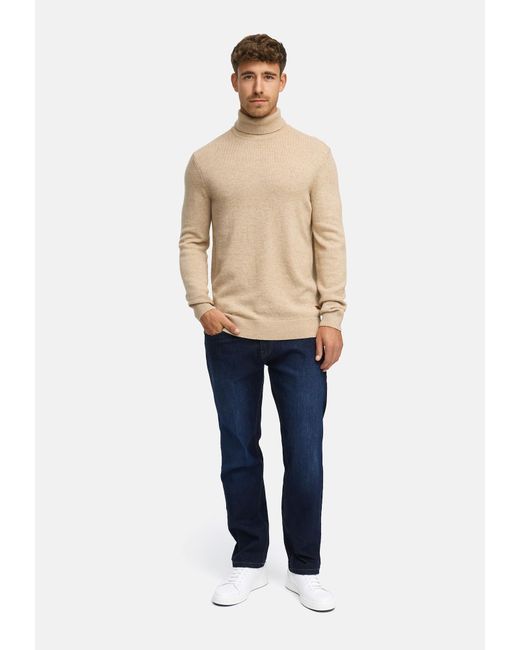 INDICODE Pullover Inmargous in Natural für Herren