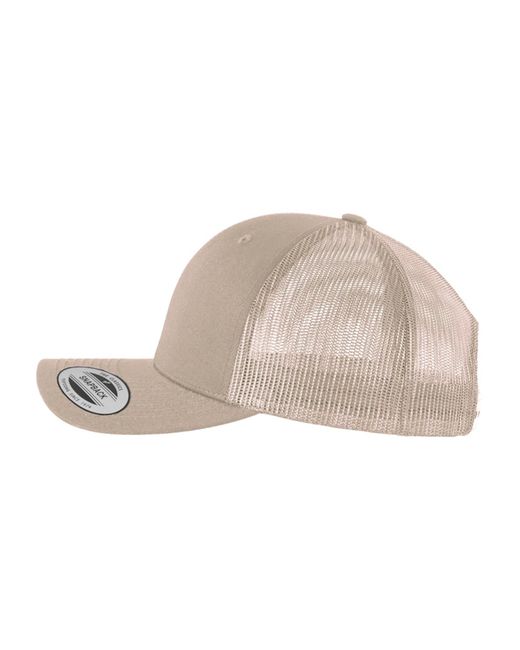 Flexfit Natural Cap Retro Trucker