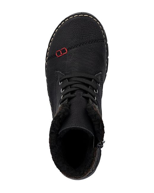 Rieker Black Schnürstiefelette