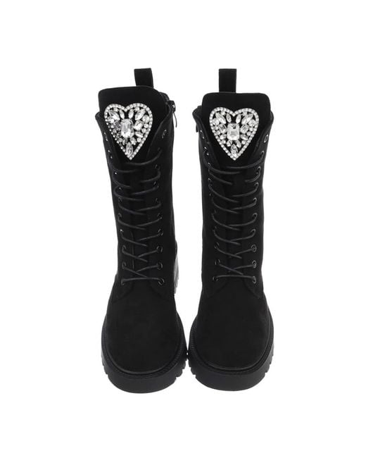 Ital-Design Black Stiefelette