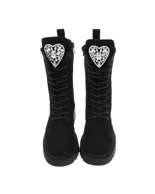 Ital-Design Black Stiefelette