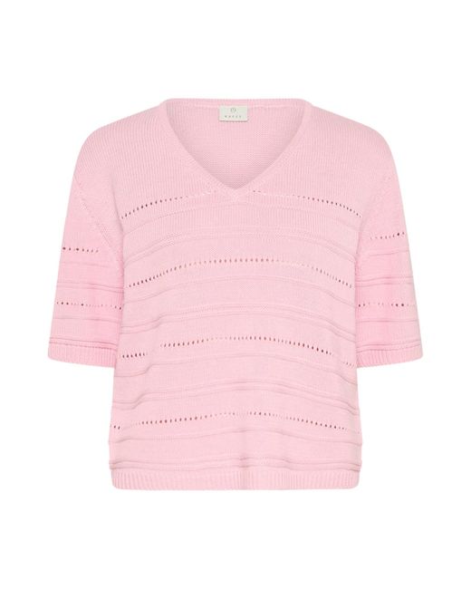 Kaffe Pink Pullover Mellie