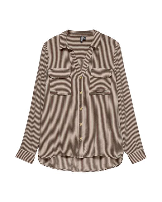 Vero Moda Natural Bluse Vmbumpy
