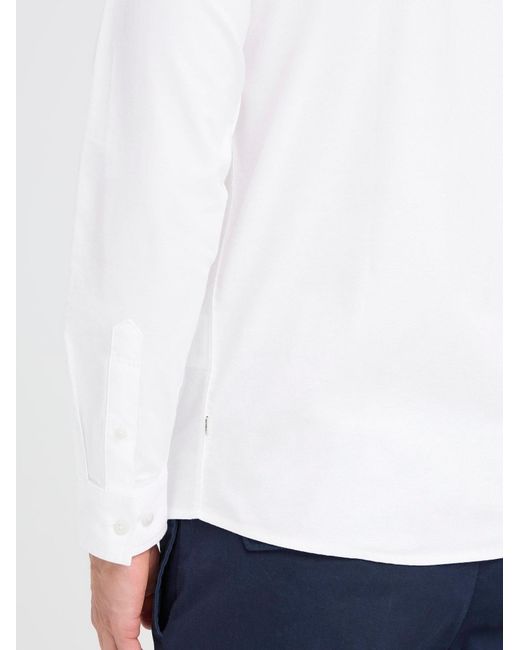 Solid Hemd Olmin in White für Herren