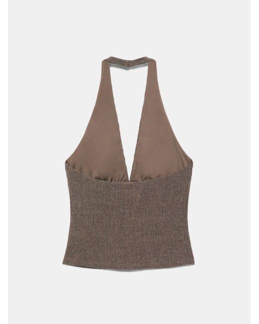 Pull&Bear Brown Top