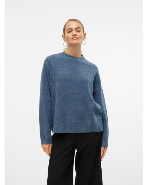 Vero Moda Blue Pullover Vmboom