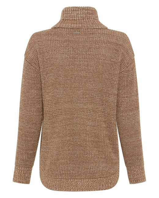 Laura Scott Brown Pullover