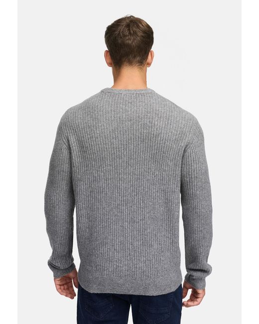 INDICODE Pullover Inpeace in Gray für Herren