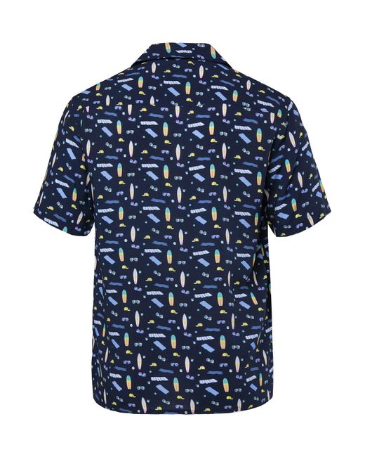 Men Plus Hemd in Blue für Herren