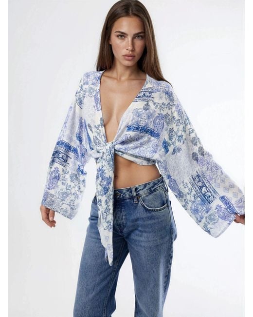 Busem Blue Bluse