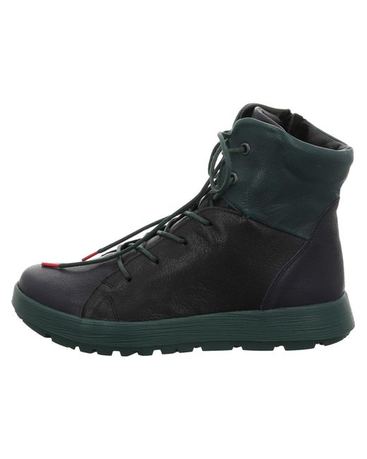 Think! Black Schnürstiefelette Comoda