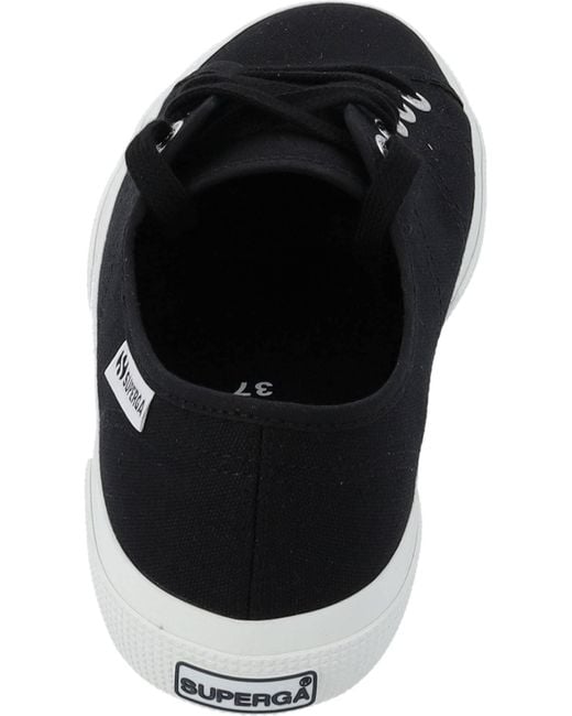 Superga Black Schnürschuhe '3750 Leggera S7151Ew'