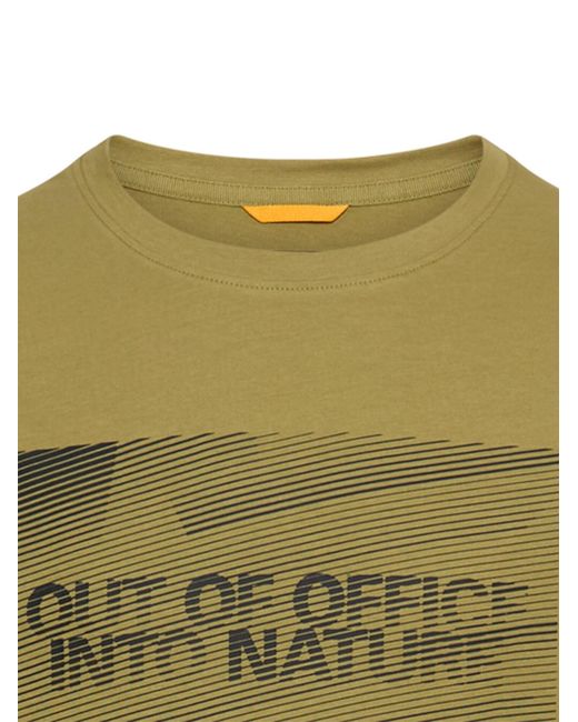 Camel Active T-Shirt in Green für Herren