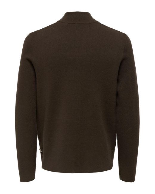 Only & Sons Pullover Onscooper in Brown für Herren