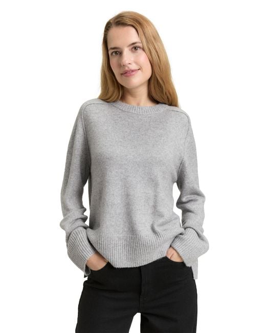 Tom Tailor Gray Pullover