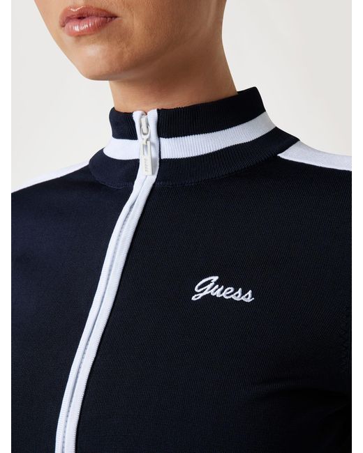 Guess Blue Strickjacke