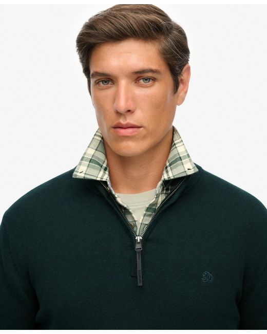 Superdry & Co Pullover Essentials in Green für Herren