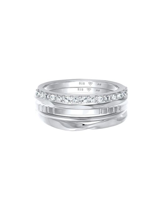 Elli Jewelry White Ring